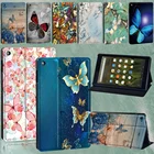 Чехол-подставка из искусственной кожи для Amazon Fire 7 579 GenHD 810, модный Пыленепроницаемый Чехол с узором для планшета HD 8 Plus 10 поколения 2020