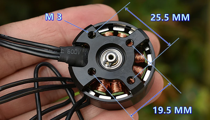 Высокоэффективный бесщеточный дисковый двигатель Φ 700KV 3S-4S для модели