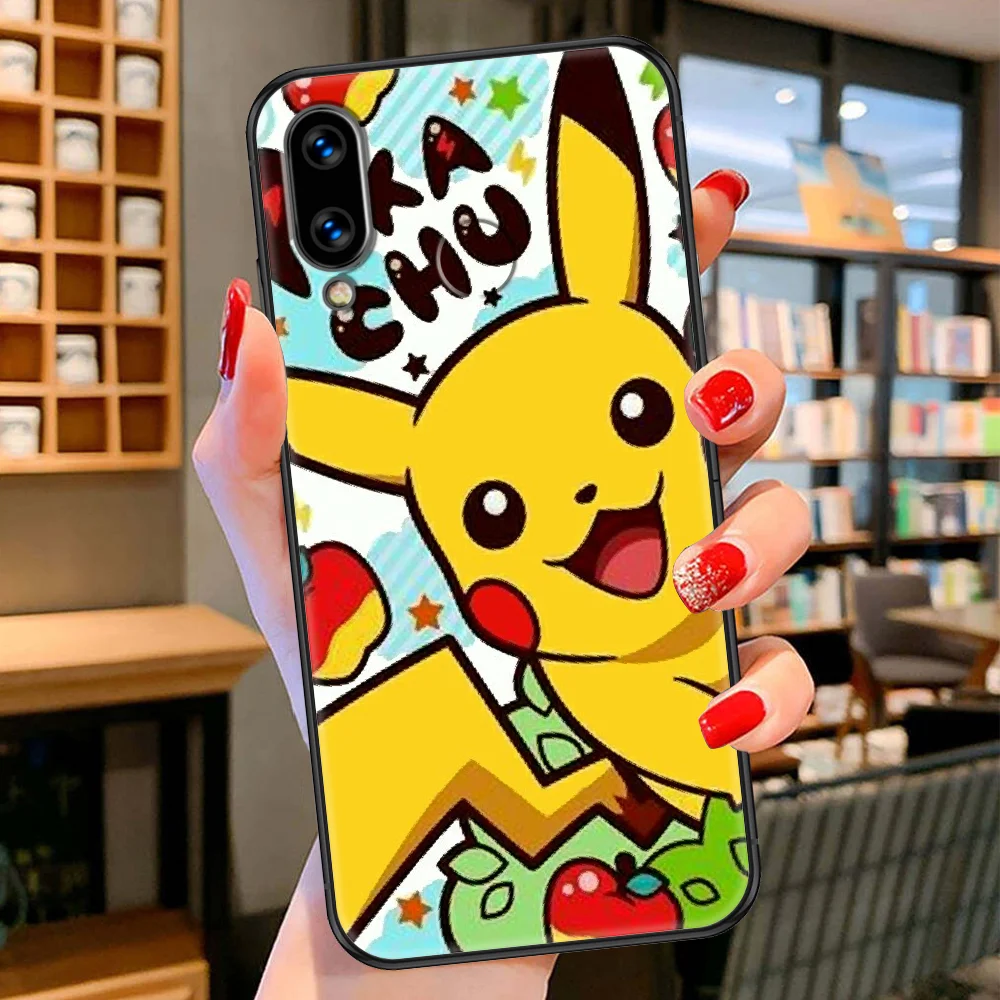 Чехол для телефона с японским аниме покемоном Пикачу Huawei Honor 6 7 8 9 10 10i 20 A C X Lite Pro Play