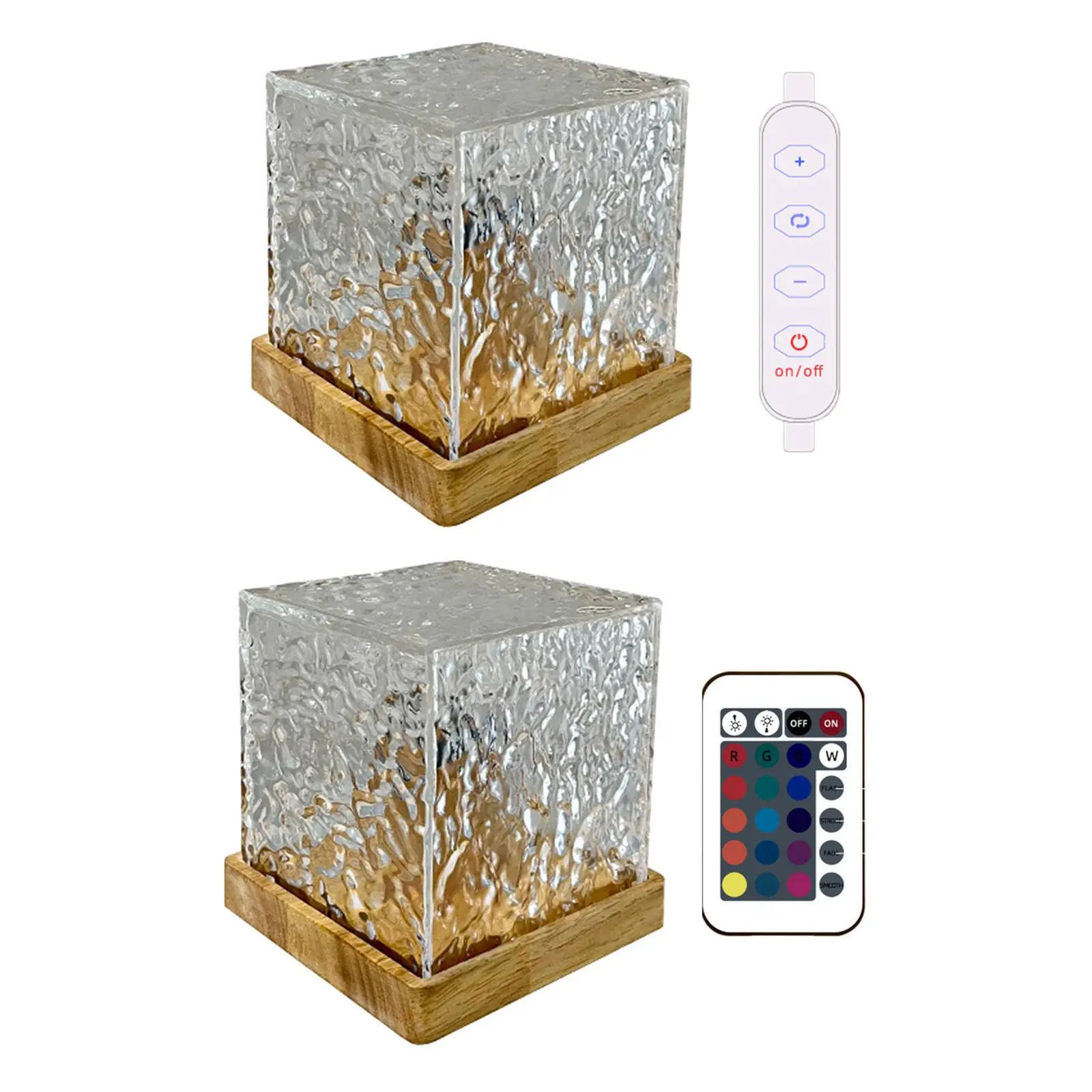 

Acrylic Night Light Decorative Clear Acrylic Table Lamp for Bar Porch Party