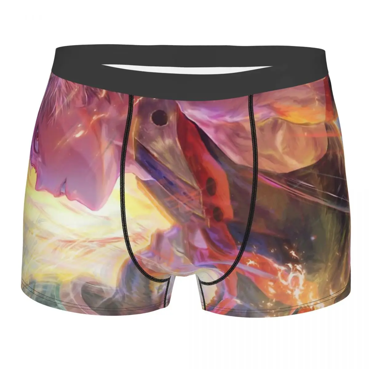 

Katsuki Bakugou Man's Boxer Briefs My Hero Academia Adventure Anime Breathable Underwear High Quality Print Shorts Birthday Gift