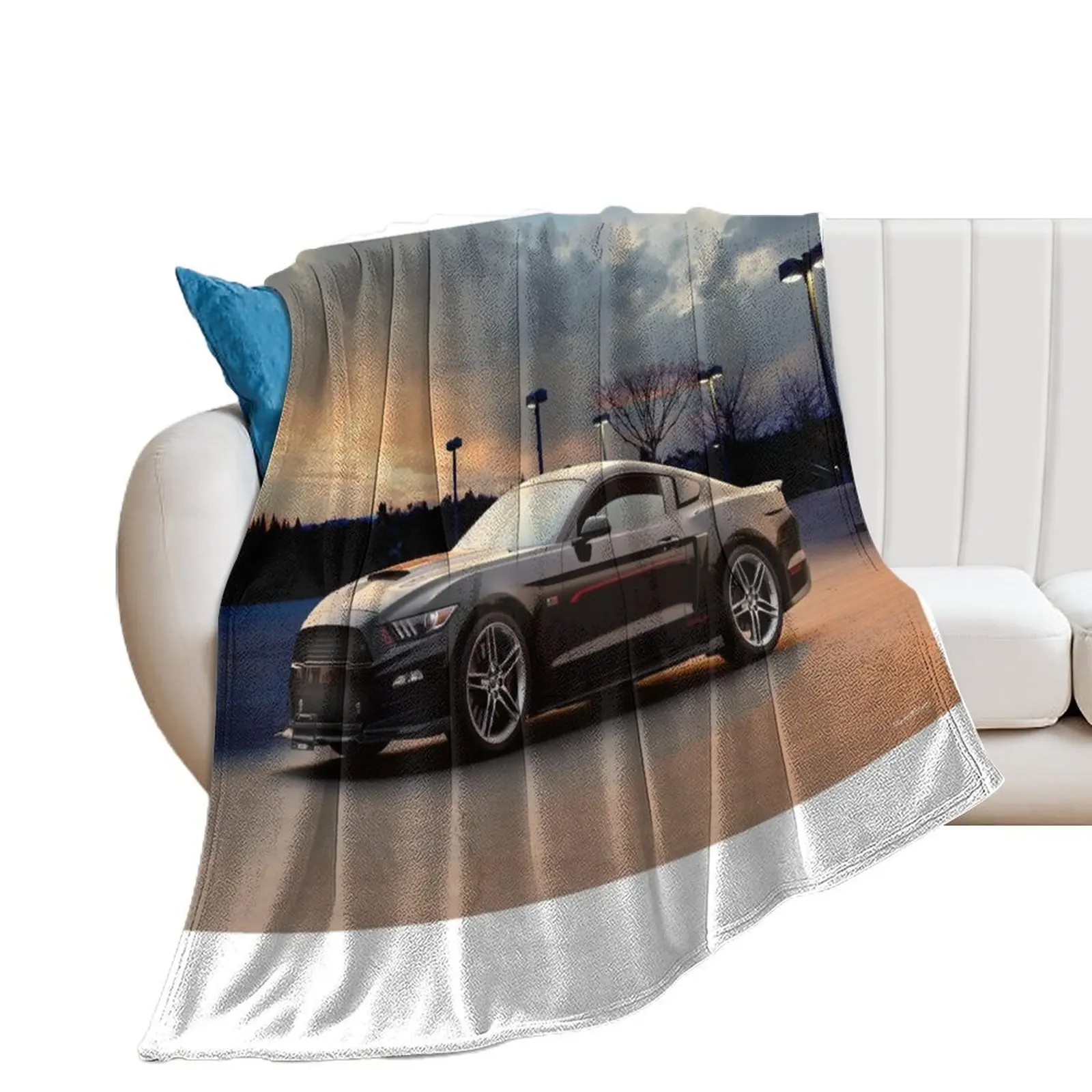 Одеяло Roush Mustang Stage 2 ' тонкое рождественское одеяло для дивана 2017