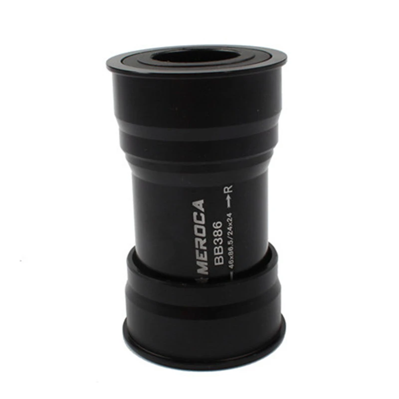 

MEROCA BB386 MTB Mountain Bike Bottom Bracket BSA 24mm BB Bicycle Press-in Center Axle 130g