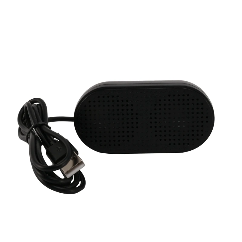 

Hot-3X USB Speaker Portable Loudspeaker Powered Stereo Multimedia Speaker For Notebook Laptop PC(Black)