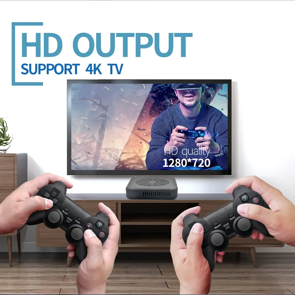 

Консоль игровая ретро с поддержкой Wi-Fi, 3000 + игр, 100 игр