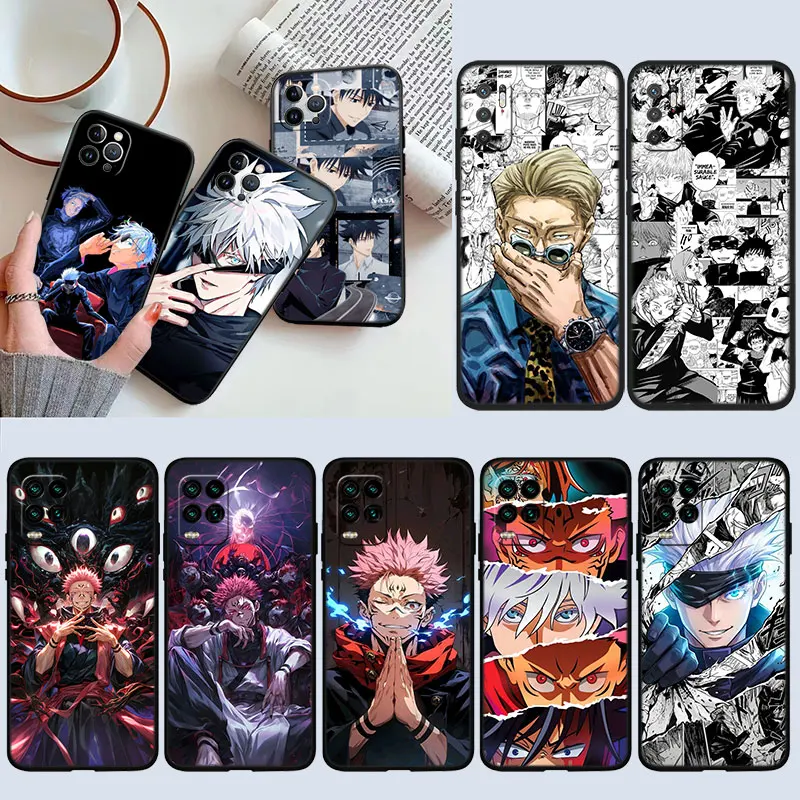 Фото Чехол для телефона TR66 Jujutsus Gojo Anime для Motorola Edge 60 60s 70 G86 G56 G54 E14 G04S G45 G54 G64 S30 S50 X30 X40 X50 Pro Power №3
