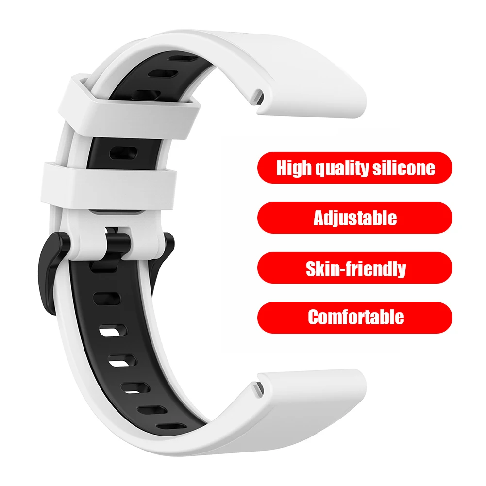 

Replacement Strap Universal Smart Bracelet Watch Band for Garmin Fenix 5/6/6 PRO Watch Band Exterior Decoration Parts
