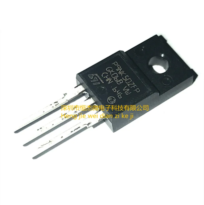

5pcs/lot new original STP9NK50ZFP P9NK50ZFP straight plug TO-220F field effect transistor