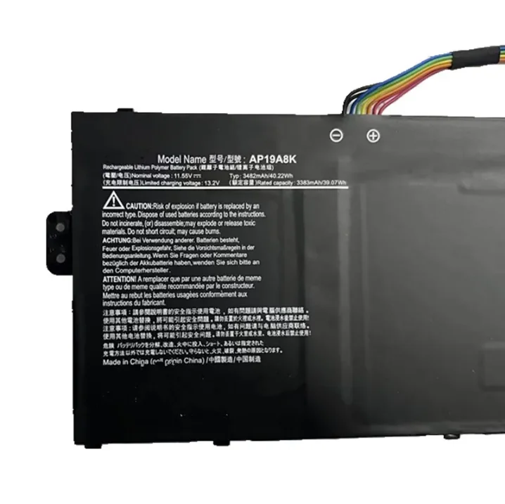 11 55 В 40 22 Втч AP19A8K Аккумулятор для ноутбука Acer Chromebook Spin 311 CP311-1H 511 R752T R752TN Series 3ICP5/58/72