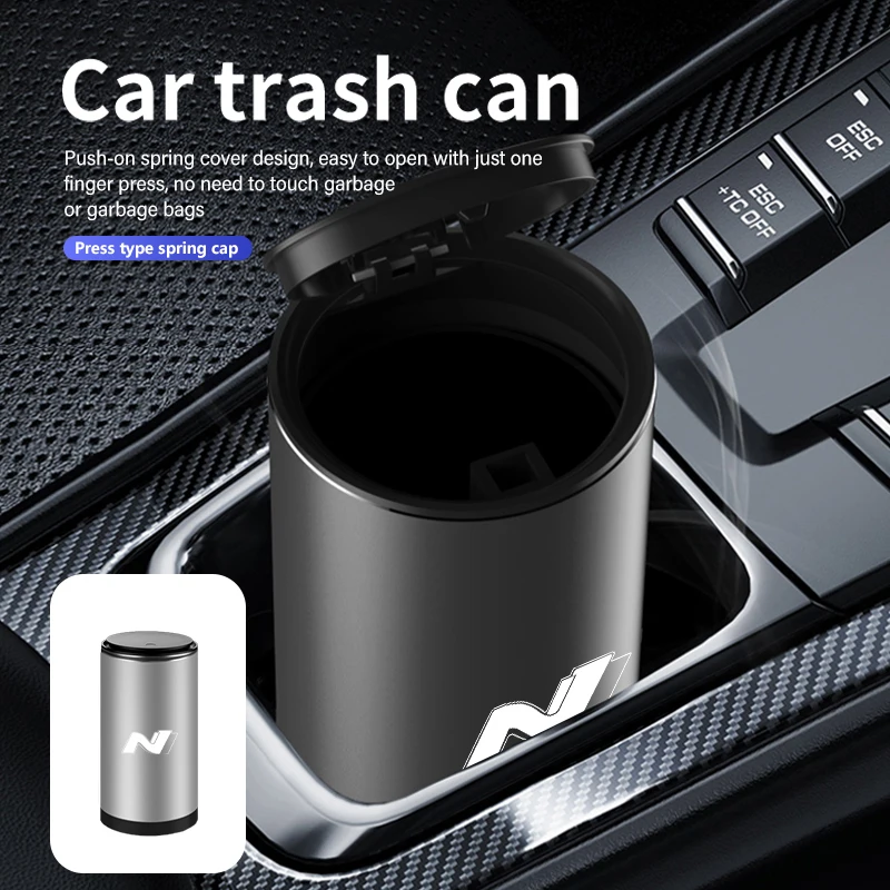 Автомобильная мусорная корзина коробка для хранения пыли органайзер из сплава N