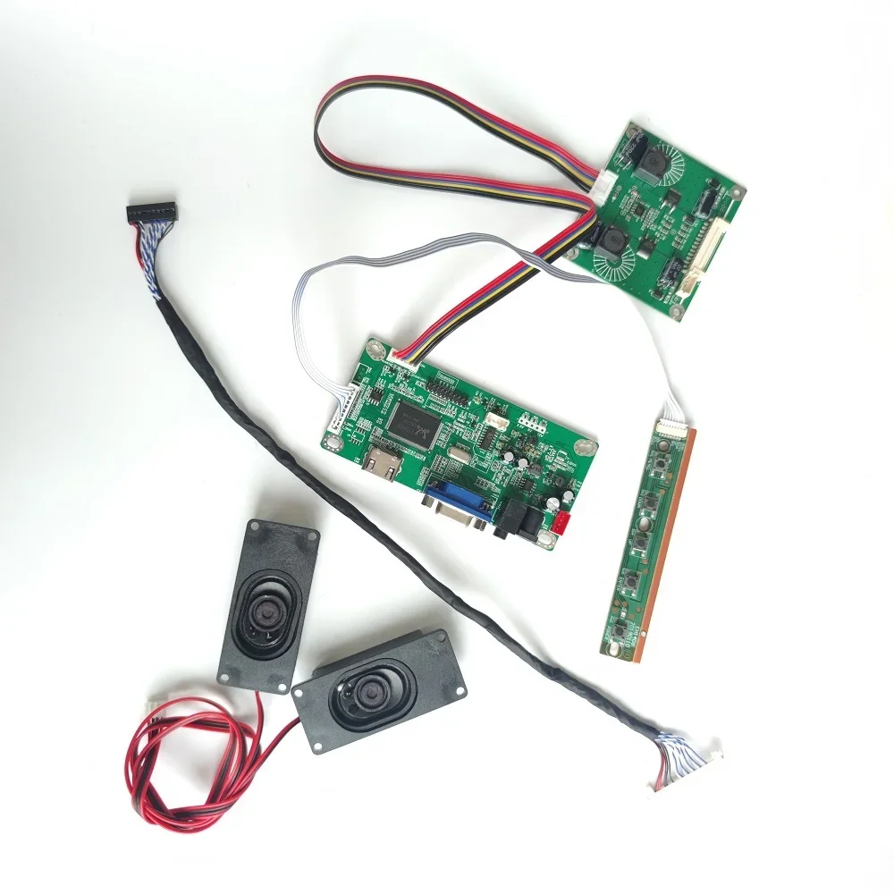 Комплект работает для LM240WU6(SD)(A1) 24 дюйма 1920x1200 60 Гц светодиодный экран монитора VGA