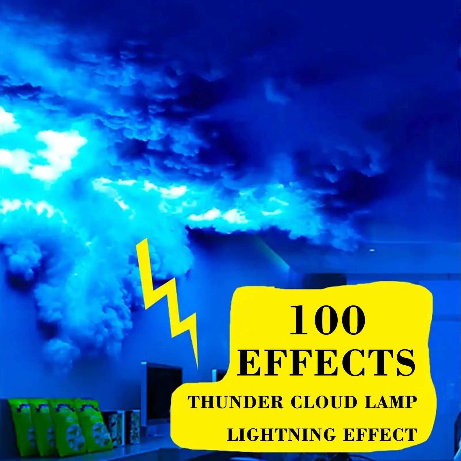 

Thunder Cloud светильник Led Smart Night светильник для спальни E-sports Room Decor Rgb Lightning