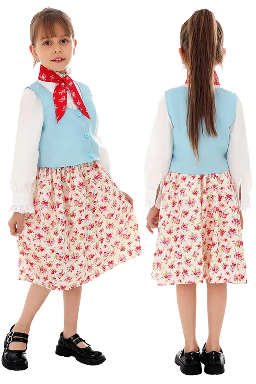 Маскировка для девочек косплей одежда костюм ко Дню книги мира ролевая игра