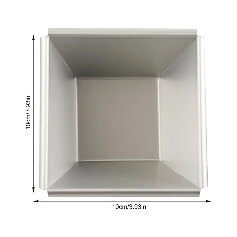 Квадратная форма для выпечки алюминиевая анодированная антипригарная хлеба с