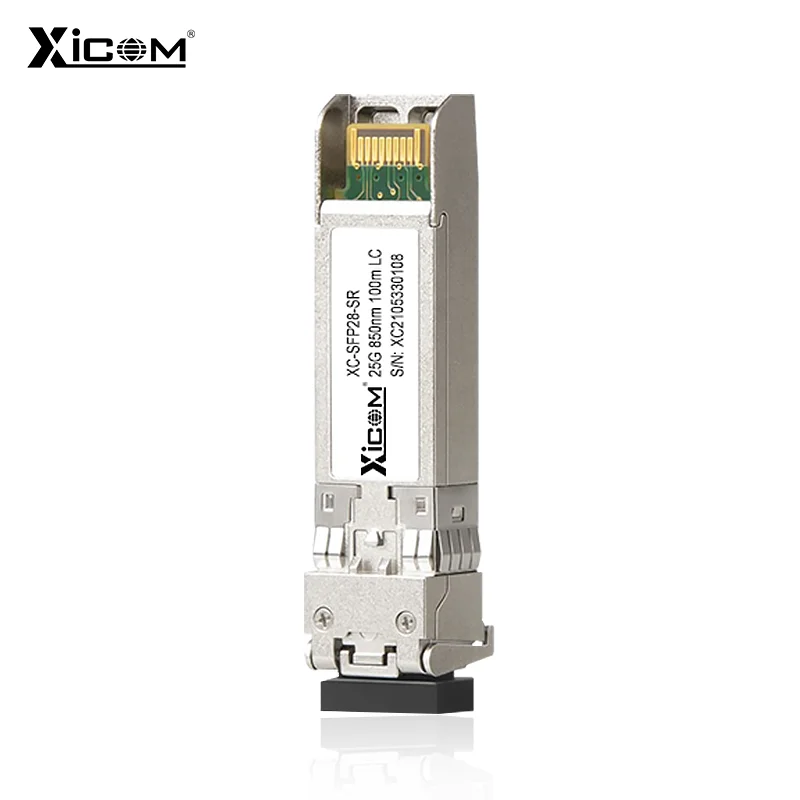 

SFP Module 25G 850nm Multi-Mode Fiber Optical Transceiver Duplex LC 100m SFP28-SR Fiber Switch Module Compatible Mikrotik Cisco