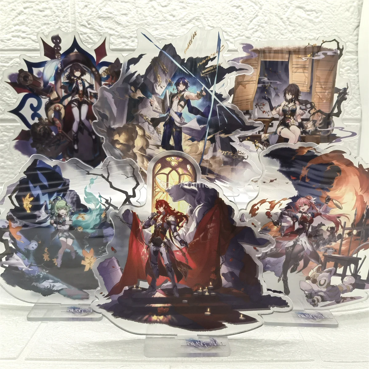 фигурку игры Argenti Black Swan DR.RATIO akrylowy stojak Model płyta biurko dekoracja sypialni Cosplay Anime brelok fani prezent dla