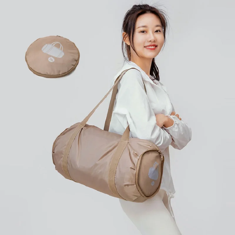48*28Cm Folded Luxury Women's Travel Bags Designer Round Crossbody Shoulder Purses Handbag Women Clutch Gym Tote Bag