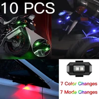 motorcycle strobe lights car flashing lights rc drone aircraft lights warning lamp led flash position wireless light diy parts