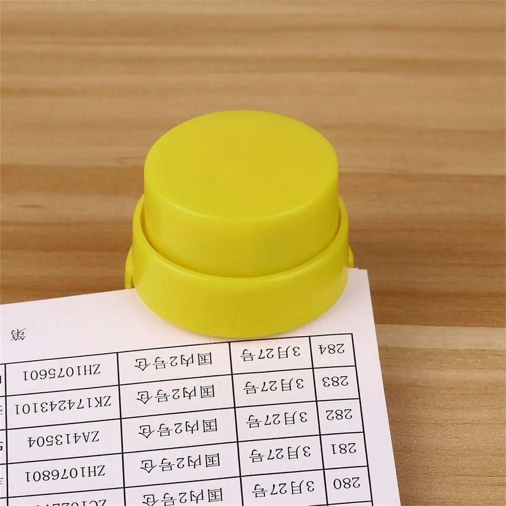 

Superior 1pcs Office Staple Free Stapleless Stapler Home Paper Binding Binder Paperclip Stylish Home Office Stationery
