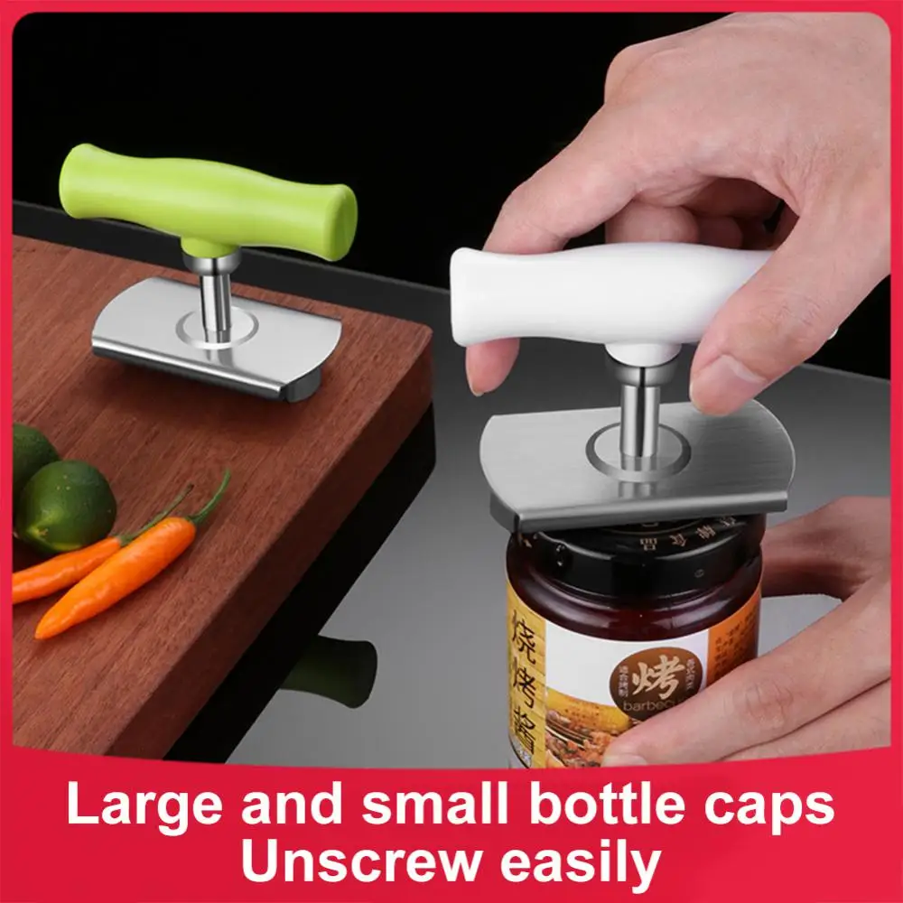 

Labor-saving Screw Cap Artifact Corrosion-resistant. Capping Device Stainless Steel Bottle Opener Durable Can Opener