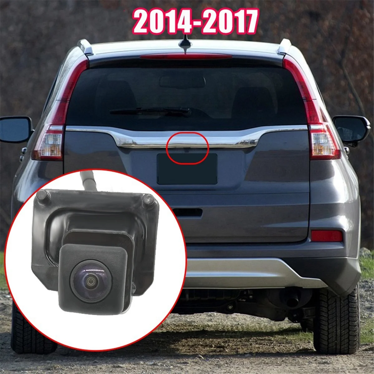 Камера заднего вида для Honda CR-V 2014-2017 39530-T0A-A212-M1 39530-T0A-A21