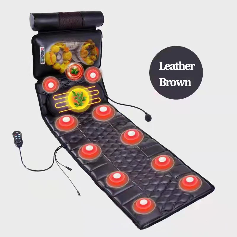 Электрический массажер для спины подушка кресла вибратор портативный дома