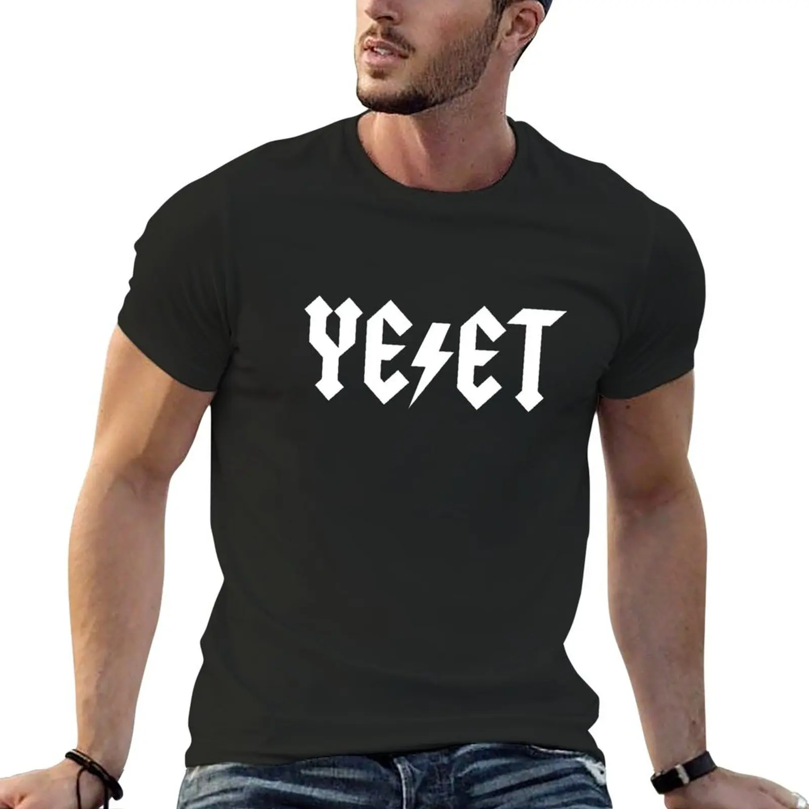 Мужская футболка Yeet хлопок казуал