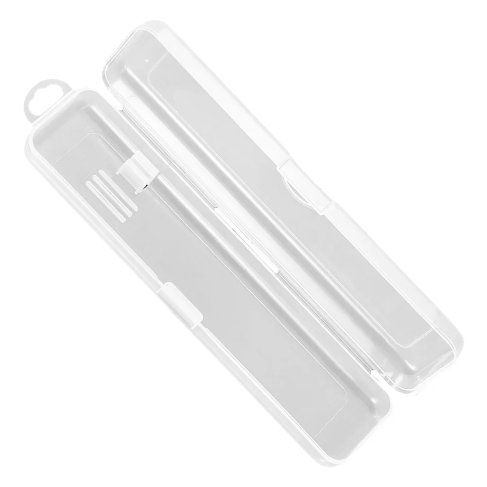

Transparent Toothbrush Case Business Toothpaste Container Travel Plastic Organizer