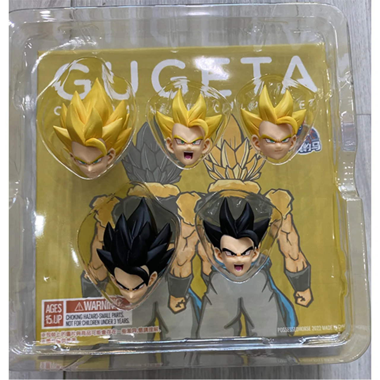 

Голова Gogete в наличии, демоническая, подходит для SSJ SHF Gogeta, не фигурка, субъекция 1/12, голова Super Saiya, головная голова скульптурные аксессуары, и...