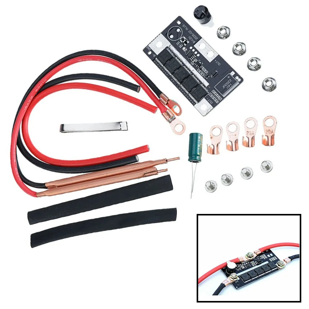 

1set Welding Equipment 12V Spot Welder DIY Battery Spot Welding Storage Machine PCB Circuit Board For Welding 26650/32650 Lithiu