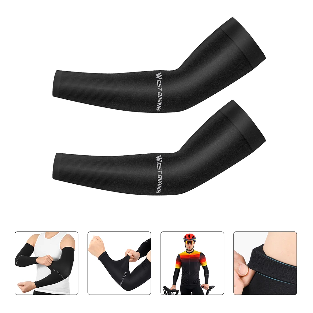 

Sleeve Arm Sleeves Forsilk Protection Ice Cooling Arms Uv Cover Men Sun Shirts