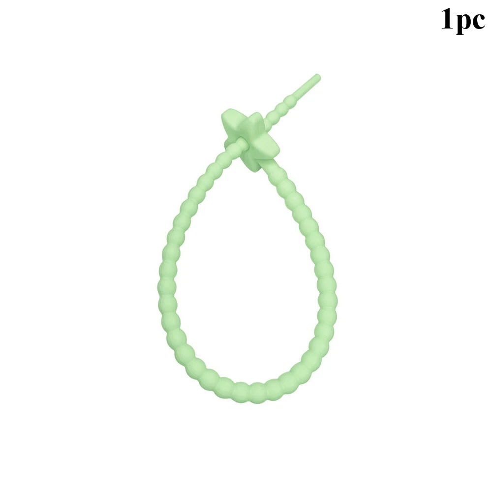 

Самоблокирующиеся силиконовые стяжки для проводов 22см