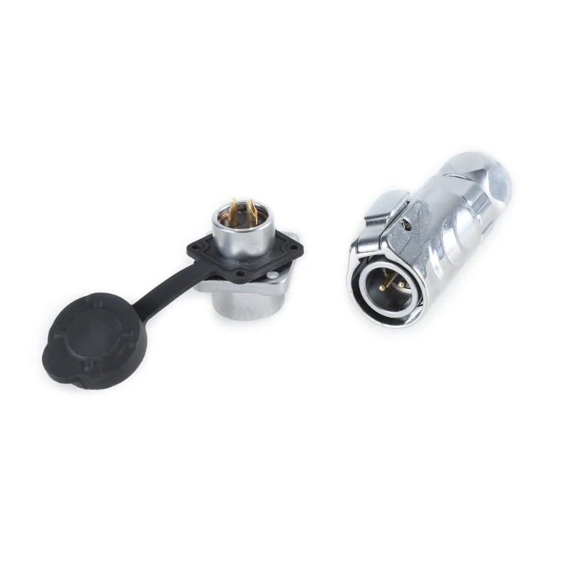 Авиационный разъем LP12 с быстрой винтовой блокировкой и розеткой LP13