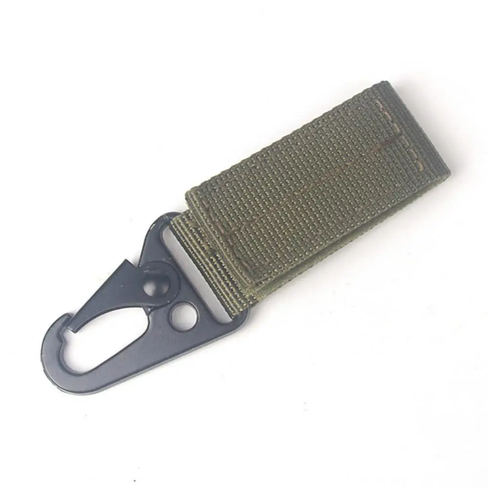 

Carabiner High Strength Nylon Key Hook Hanging System Belt Buckle Military Webbing Buckle Hanging Camping Hiking Accessories
