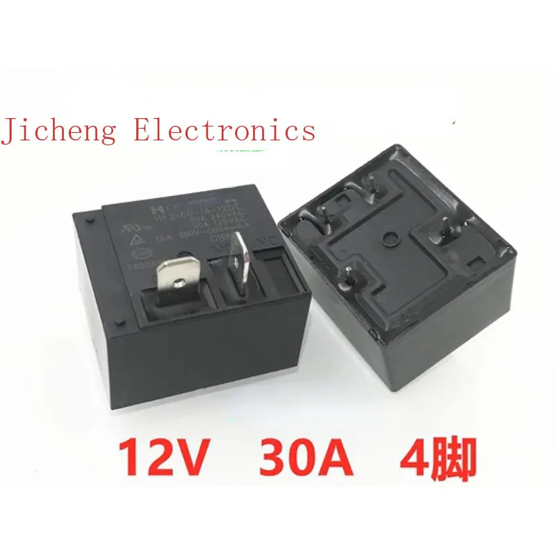 

HF2160-1A-12DE 12V Power Relay 4 Feet Always Open Brand New Original
