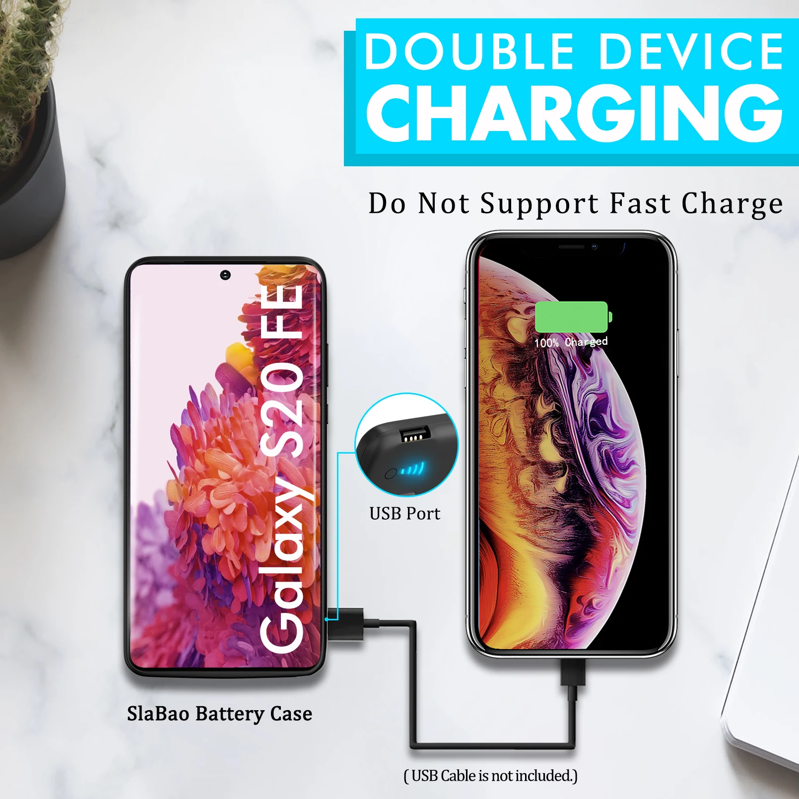 Cena Szybka ładowarka Do Samsung Galaxy S20 FE Power Bank Zewnętrzna Szybka Obudowa Do ładowania 5000mAh Najtaniej Szybka ładowarka Do Samsung Galaxy S20 FE Power Bank Zewnętrzna Szybka Obudowa Do ładowania 5000mAh