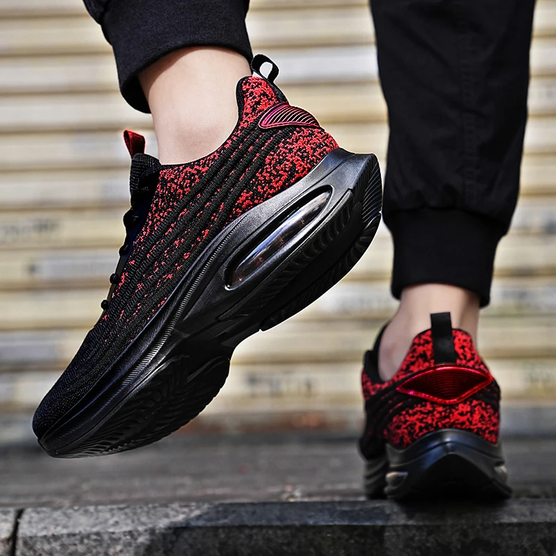 New Men's Running Shoes Professional Light Running Shoes Fashion Outdoor Breathable Jogging Shoes Men's Sneakers Size 39-46