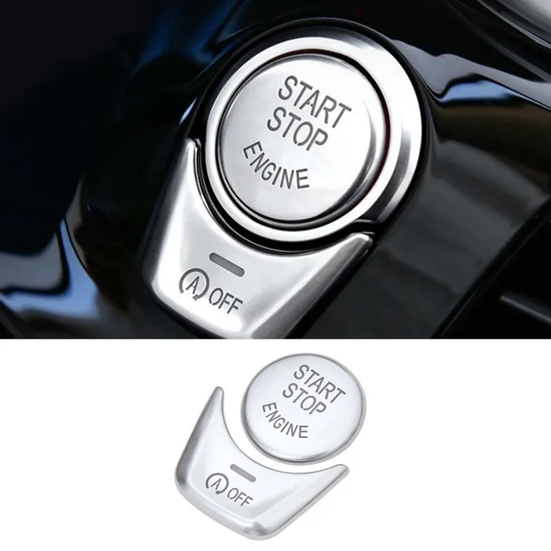 

Декоративная Накладка На Кнопку Запуска/остановки Двигателя И Кнопку Стоп-бара Для BMW 5 Серии G30, X3 G01, X4 G02, GT6