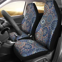 blue mandalas car seat covers pair 2 front seat covers car seat protector car accessories