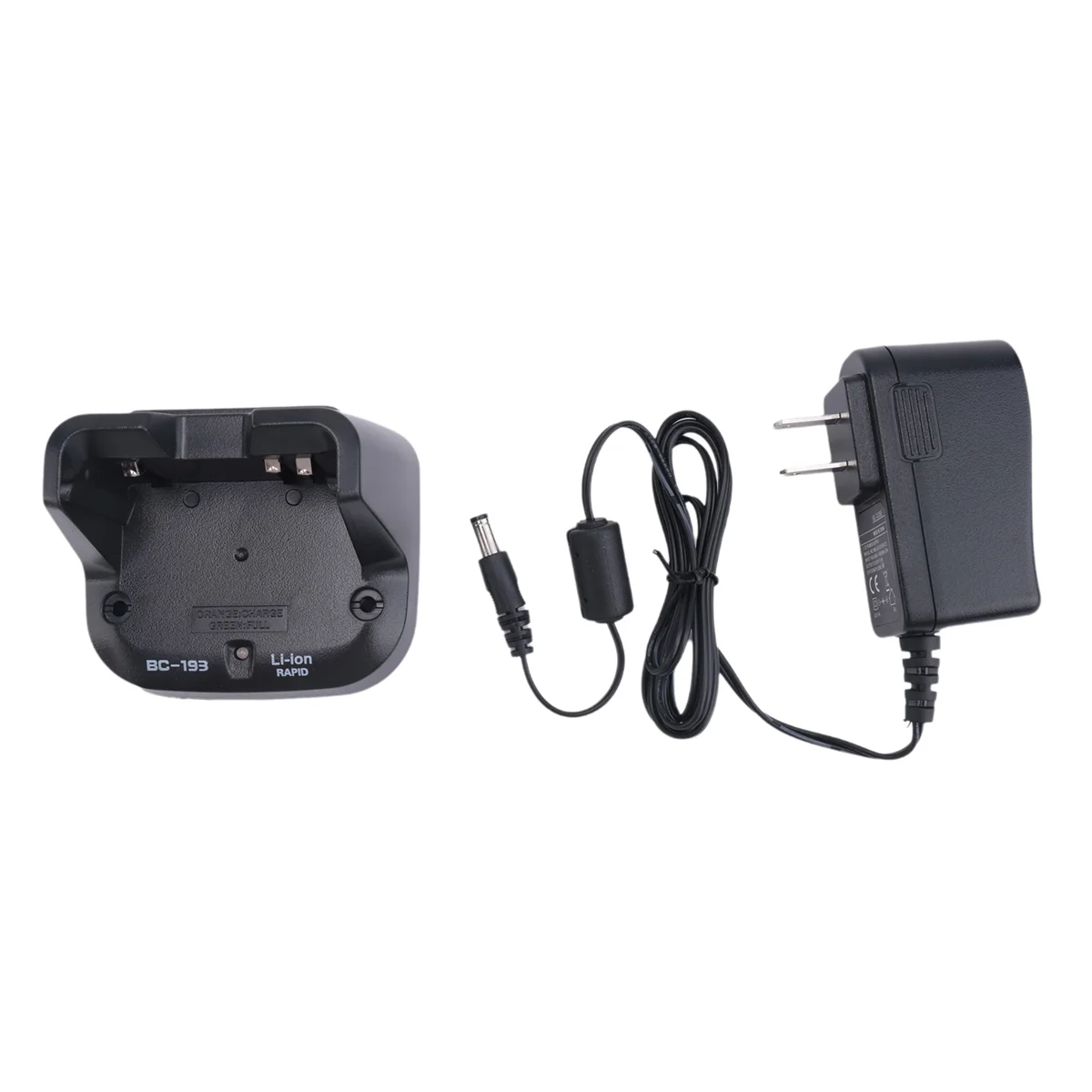 BC-193 Liion Battery Fast Dock зарядное устройство для радио ICOM BP-265 BP263 IC-V80 V80E T70A T70E вилка