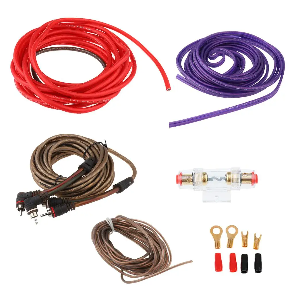 

Car Audio Subwoofer Wire Fuse Holder Kit High Quality