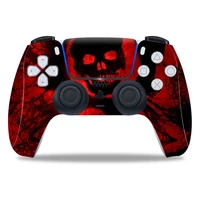 for ps5playstation 5 controller skin skull pvc skin vinyl sticker decal cover dustproof protective sticker 1 pcs