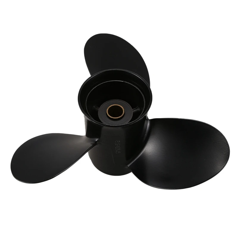 Лодочный подвесной пропеллер черный 8 9X8 5 2 шт. для Tohatsu 2-тактный л.с. алюминиевый
