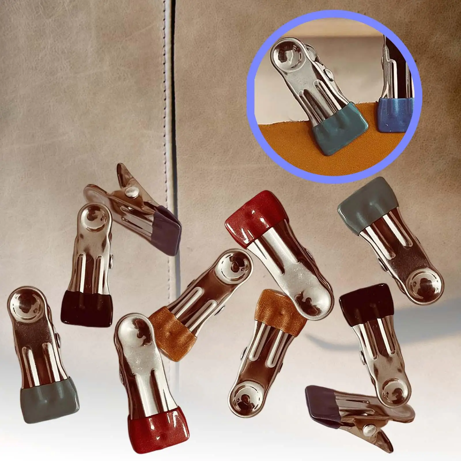

10 Pieces Sewing Clips No Trace Clip Craft Knitting Clips for Supplies
