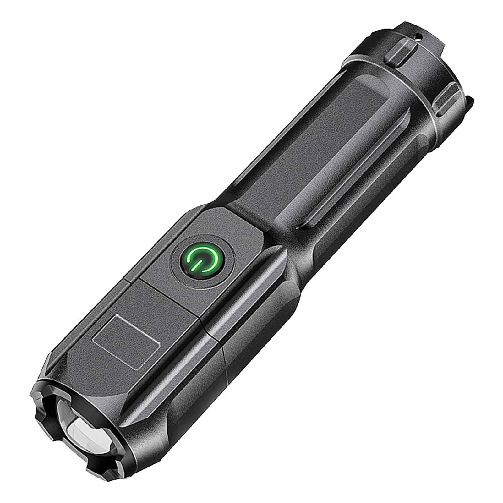

Floodlight High-power Bike Outdoor Strong Light Camping Mini Led Flashlight Portable USB Rechargeable Telescopic Zoom Highlight