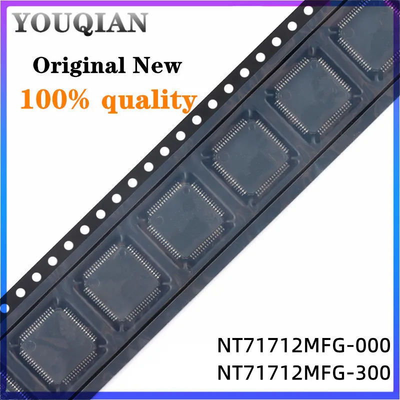 

5PCS/LOT NT71712MFG-000 NT71712MFG-300 NT71712MFG QFP-64 SMD LCD screen chip New In Stock GOOD Quality