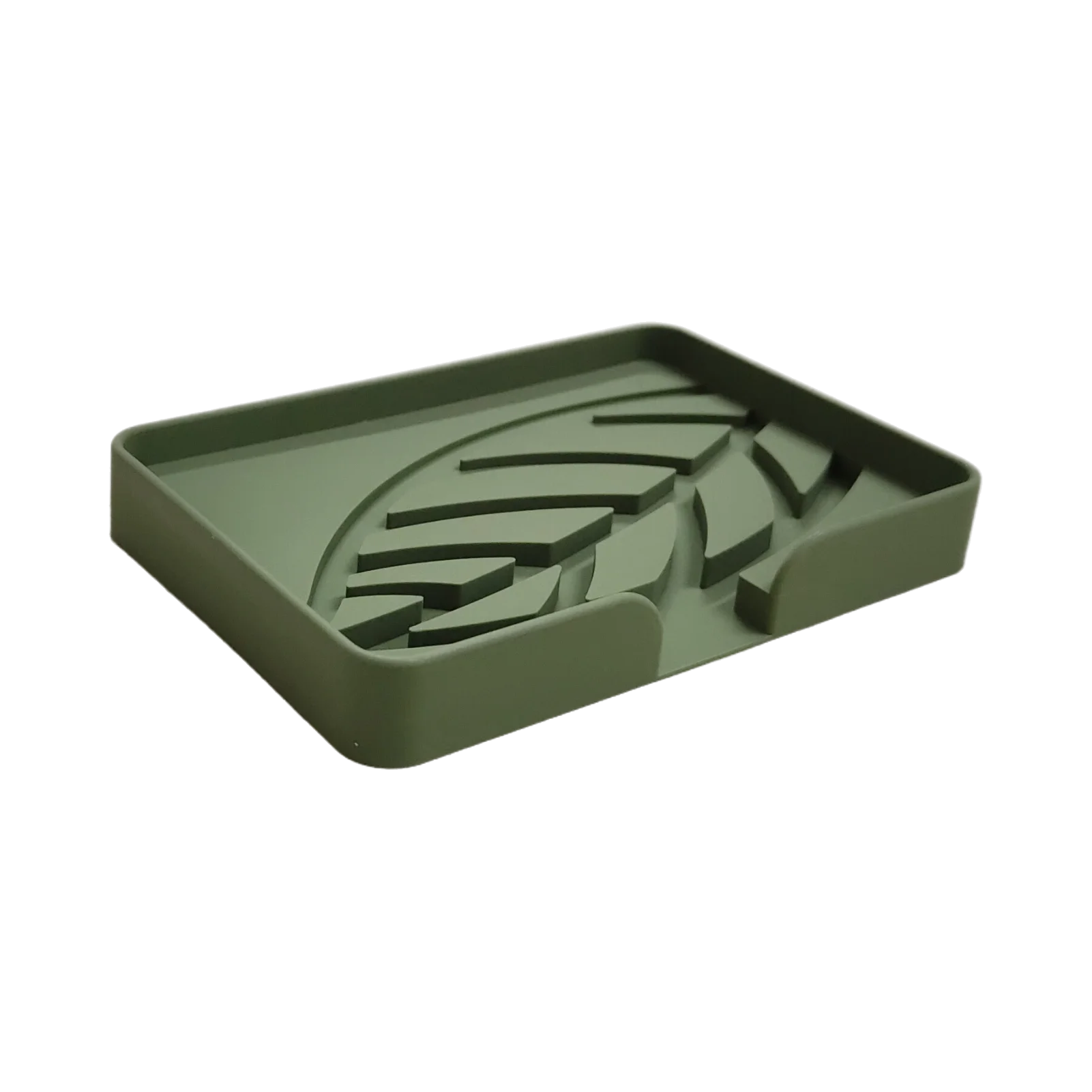 

Силиконовый держатель для губки синего цвета