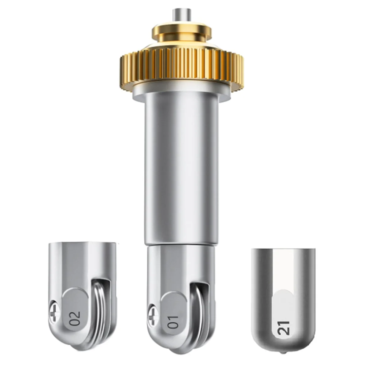 Быстросменный корпус с наконечником для тиснения очков и двойным — режущие