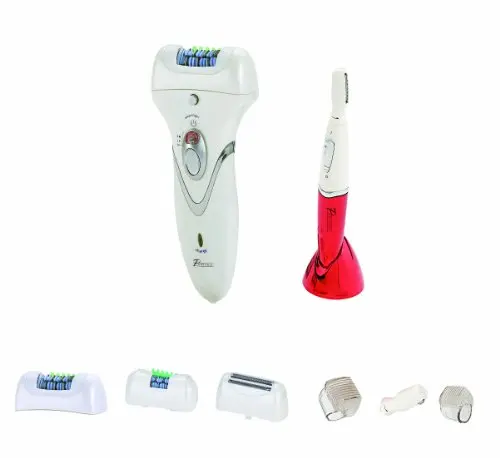

Epilator and Personal Groomer & Bikini Trimmer, 13 pc