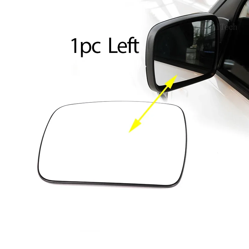 

Автомобильное левое и правое зеркало заднего вида с боковым крылом и подогревом, прочное стекло для Land Rover Freelander 2 LR2 L359 2010-2016